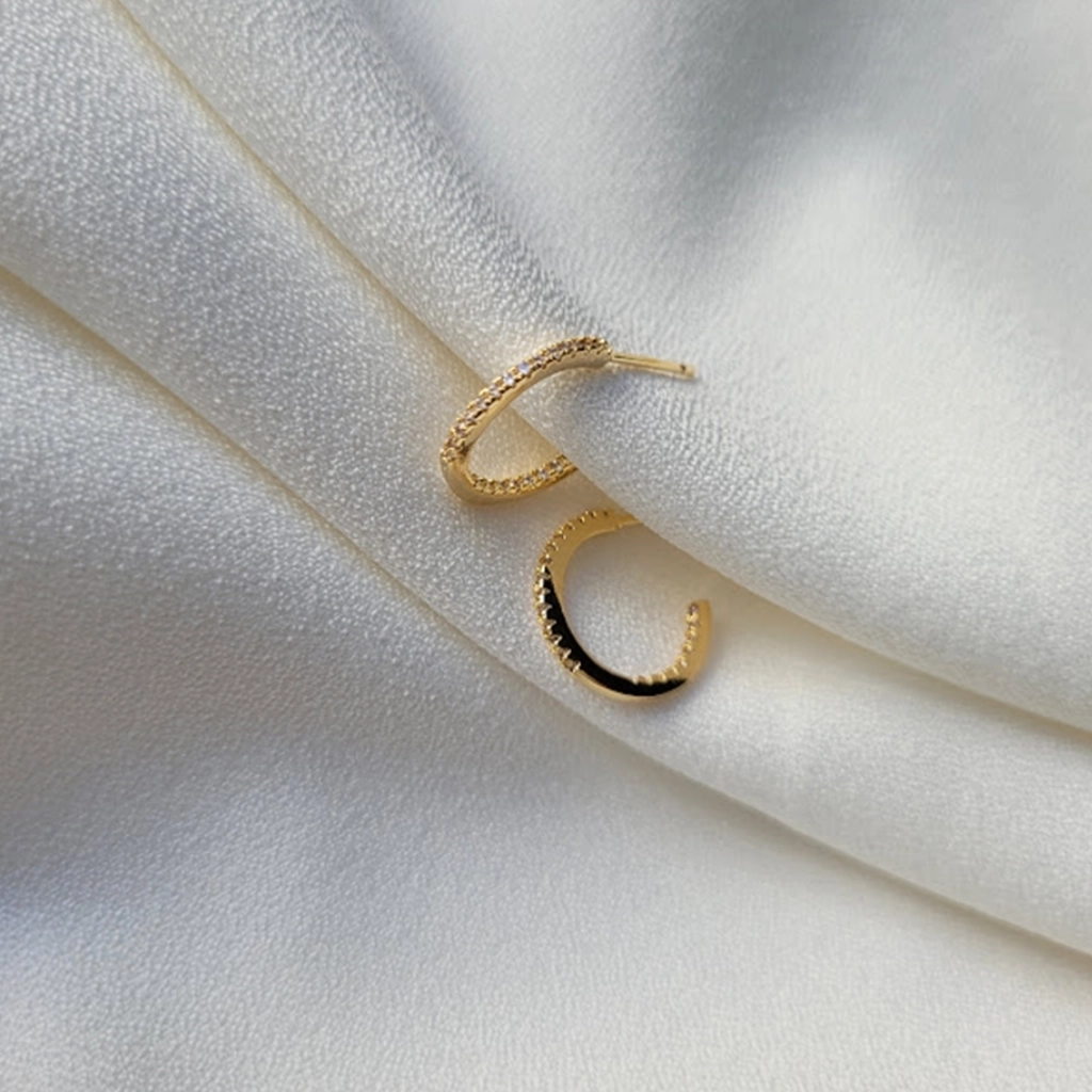 Argola Básica Cristal