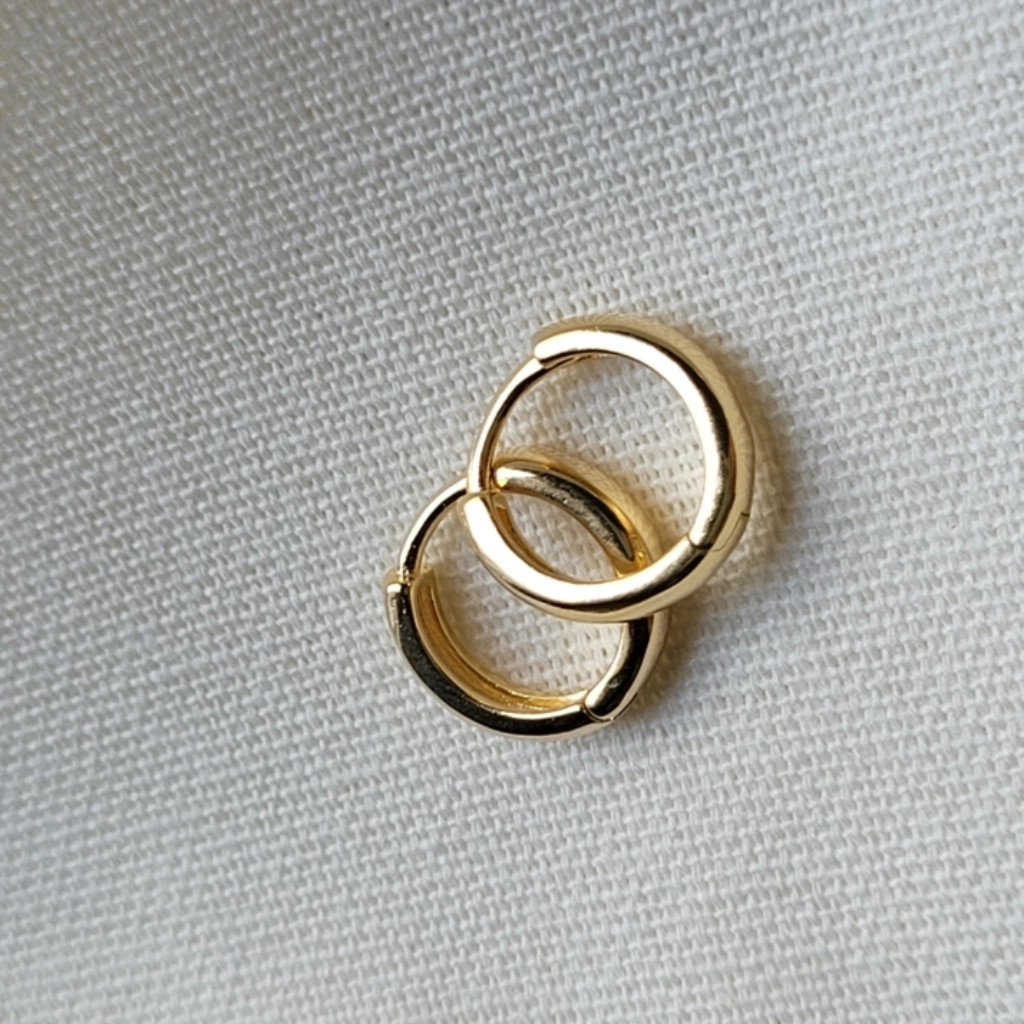 Argola Lisa Primeiro Furo