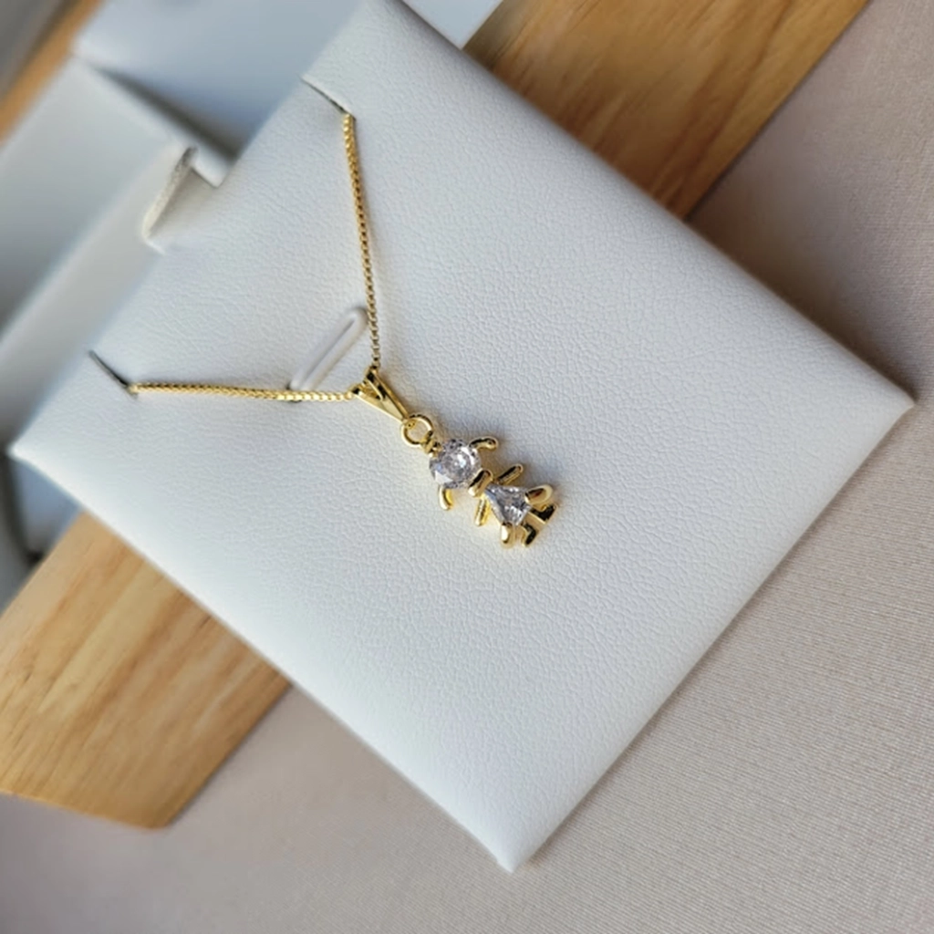 Colar Menina Cristal