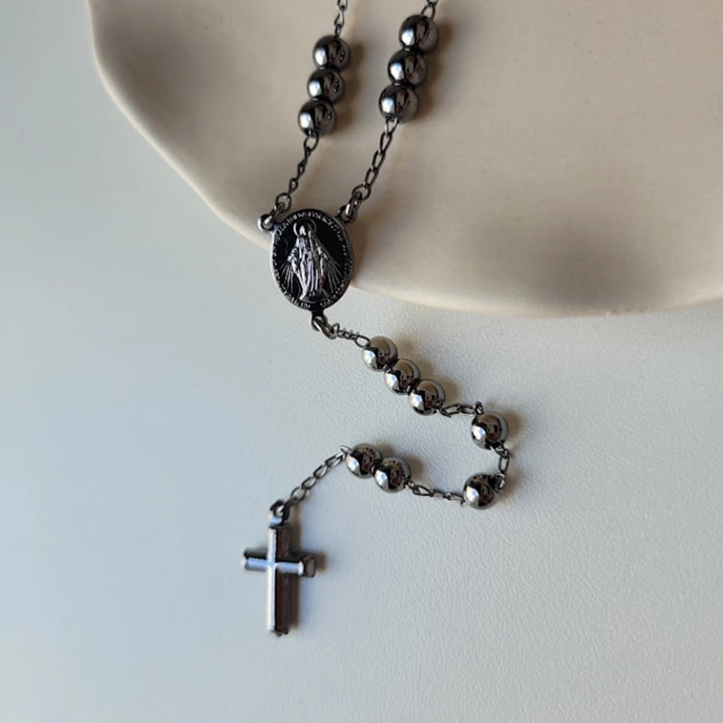 Colar Terço Nossa Senhora das Graças