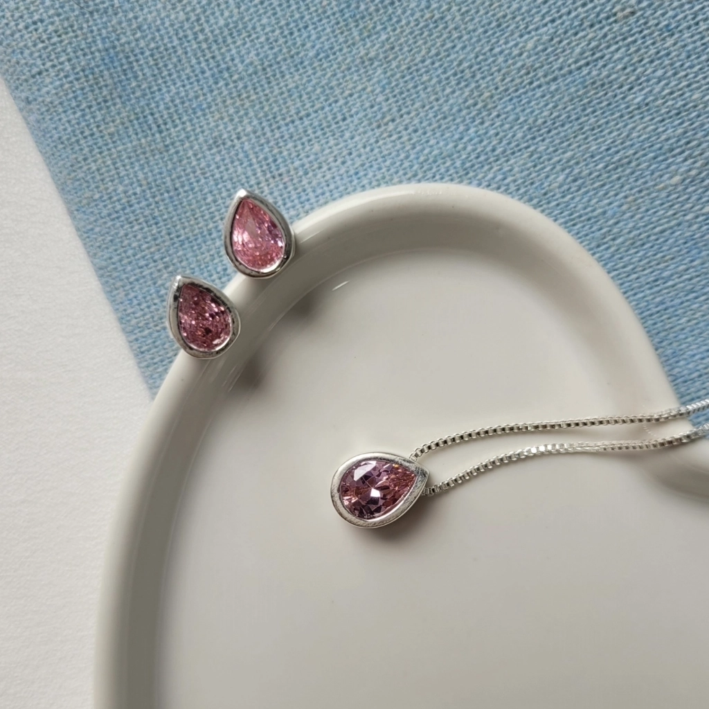 Conjunto Gota Fusion Inglesa Quartzo Rosa