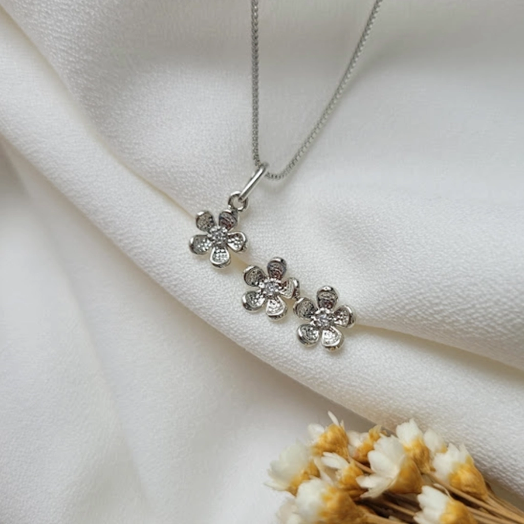 Conjunto Flor Cristal