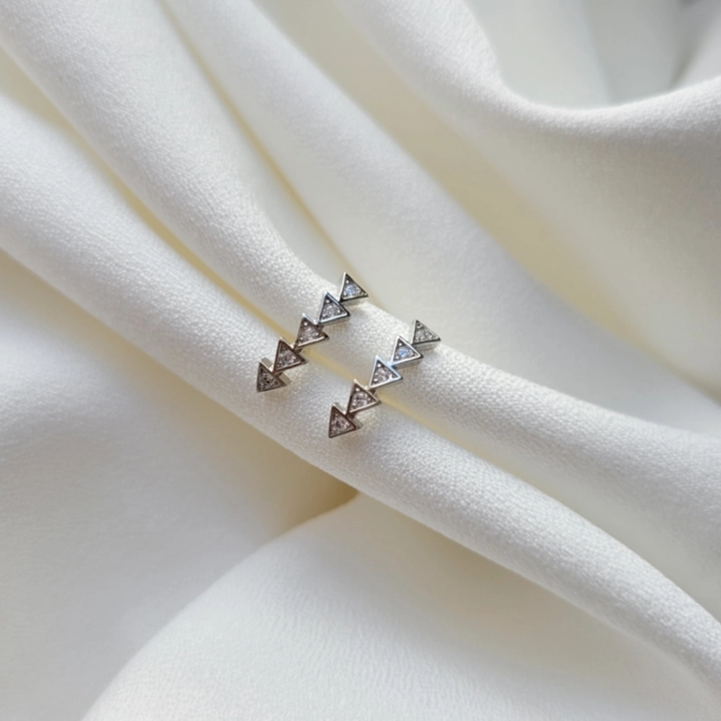 Ear Hook Seta Cristal