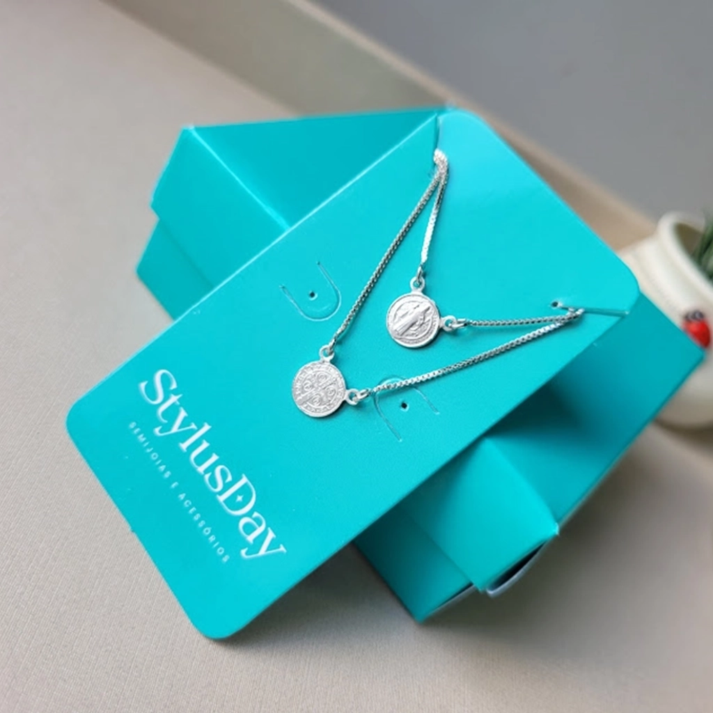 Escapulário Medalhas São Bento