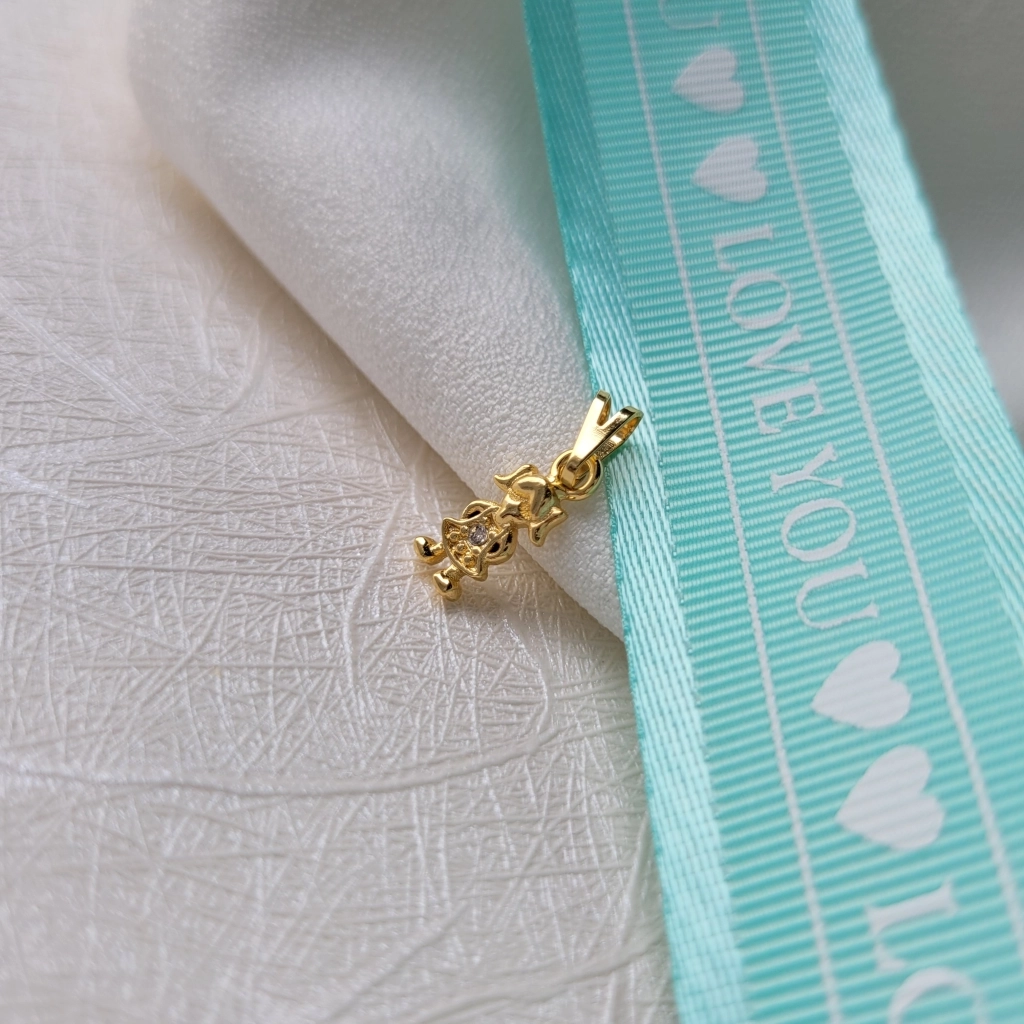 Pingente Menininha Cristal