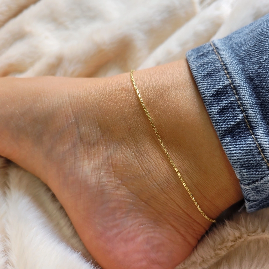 Tornozeleira Corrente Elos