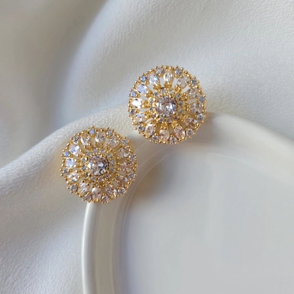 Brinco Pizza Cravejado Cristal