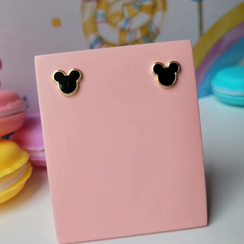 Brinco Infantil Mickey Preto