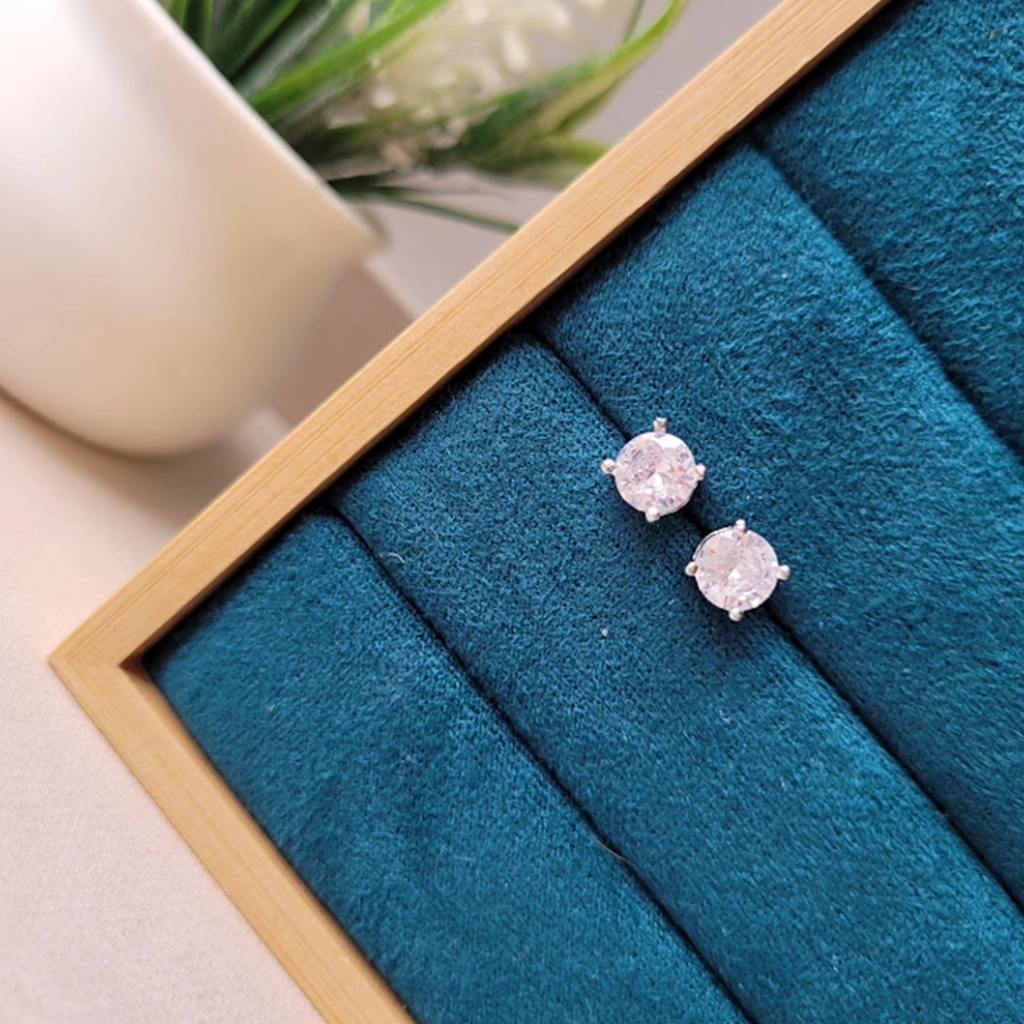 Brinco Redondo Cristal